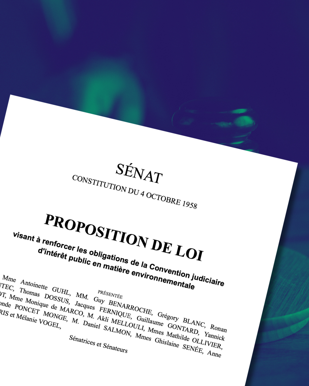 Pour une réforme de la convention judiciaire d’intérêt public en matière environnementale ! 