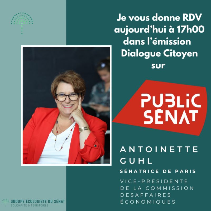 Ma participation à l’émission Dialogue Citoyen