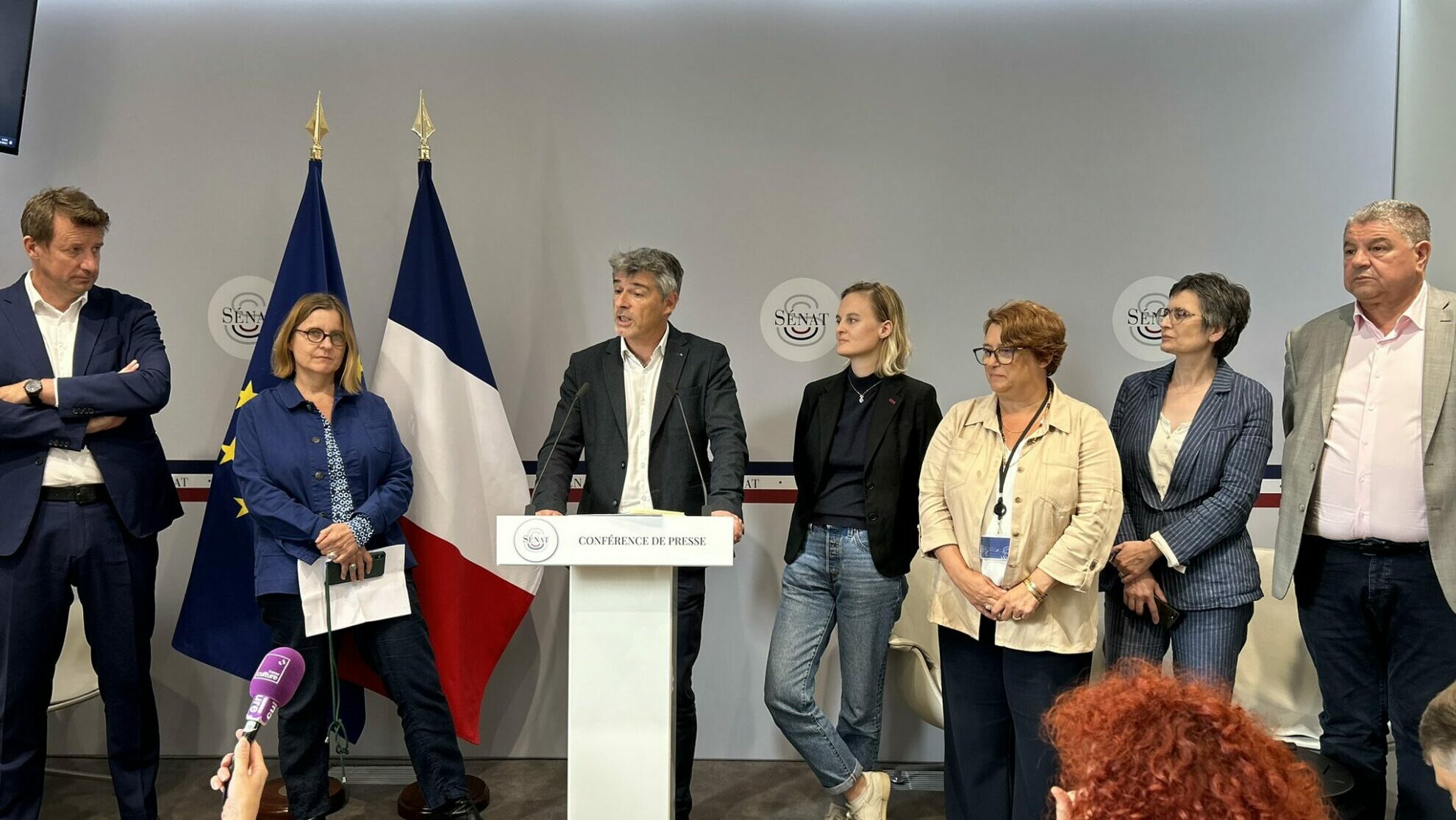 Mes premiers pas au Sénat