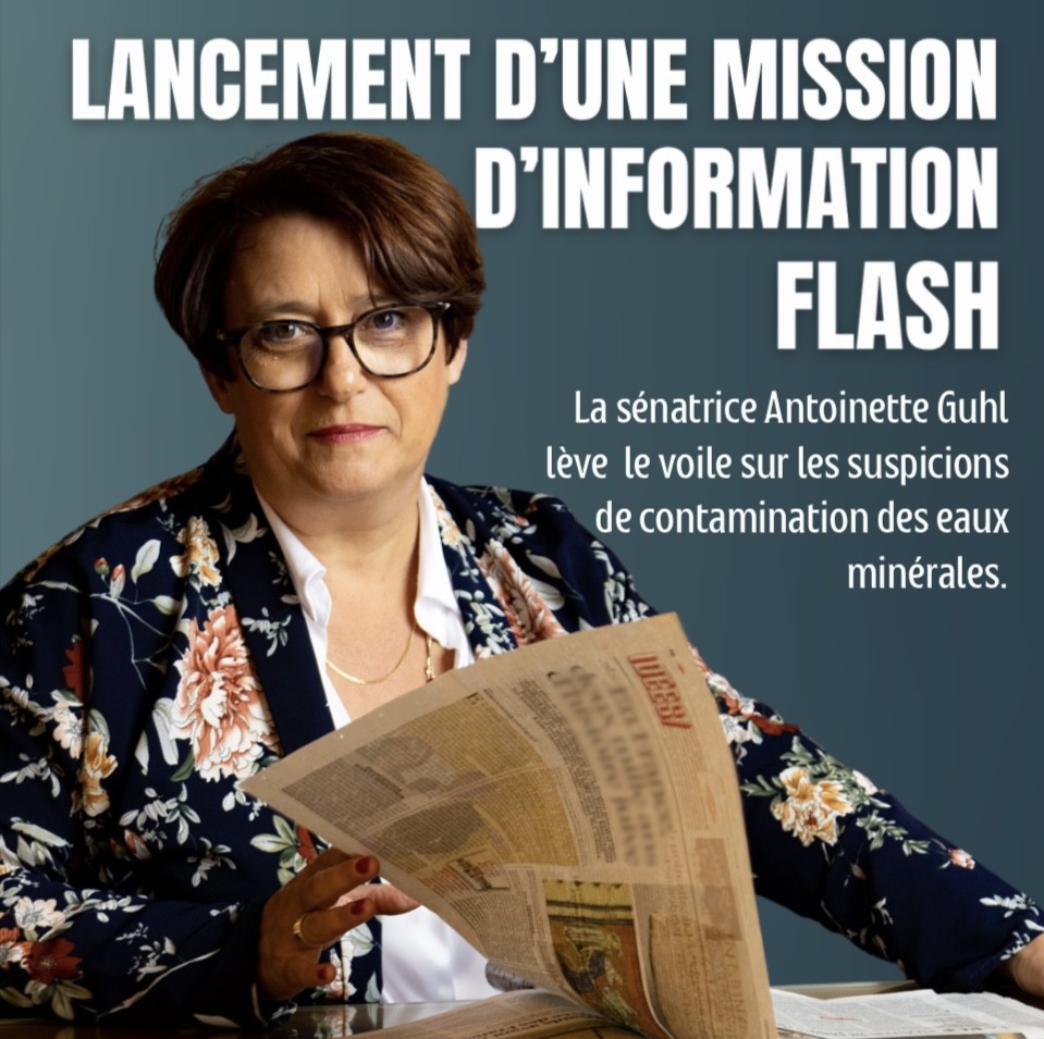 Suspicion des eaux contaminées : une mission d’information pour faire toute la vérité sur cette affaire