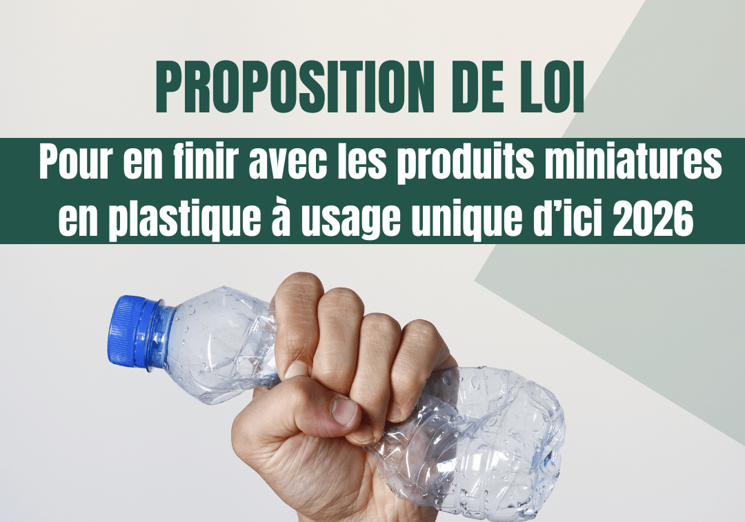 Sortir du plastique : c’est maintenant !