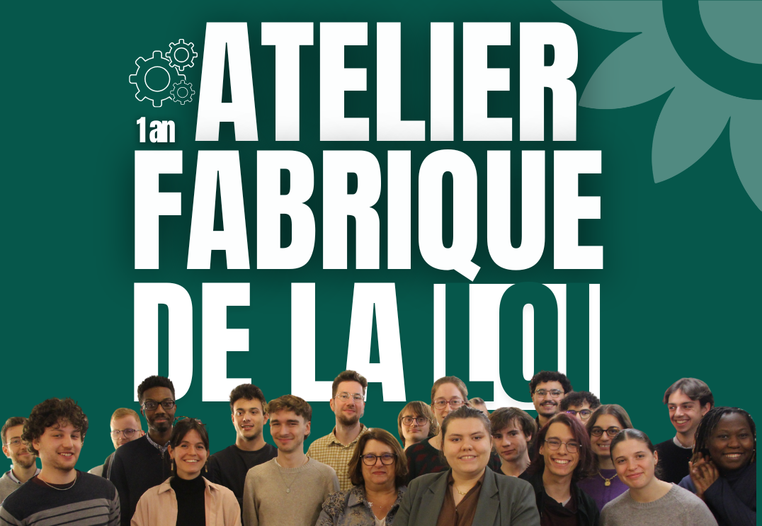 L’atelier Jeunes Écologistes x Antoinette Guhl fête ses 1 an !
