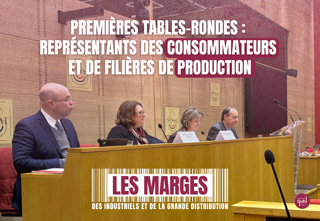 Les consommateurs payent, ils doivent savoir pourquoi.