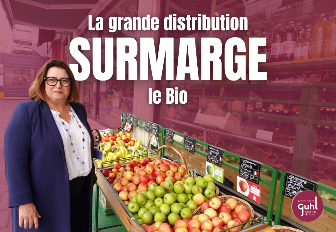 La grande distribution surmarge le bio